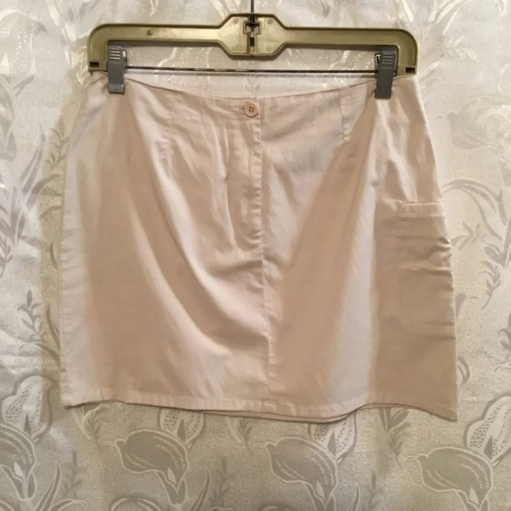 Express Creme Tan Mini Skirt
